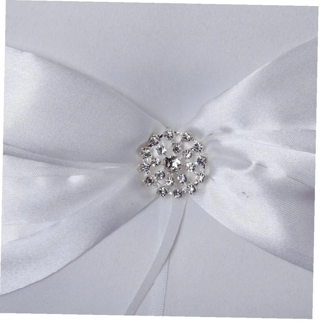 Кольцо носителя подушка синий романтические розы лента лук кольцо Подушка