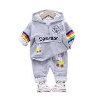 new spring children clothes baby boys girls hoodies pants 2pcssets autumn kids toddler fashion costume infant casual sportswear