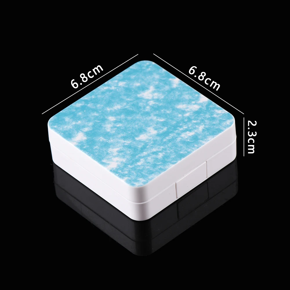 1 шт. популярный квадратный зеркальный чехол из АБС-пластика разноцветные