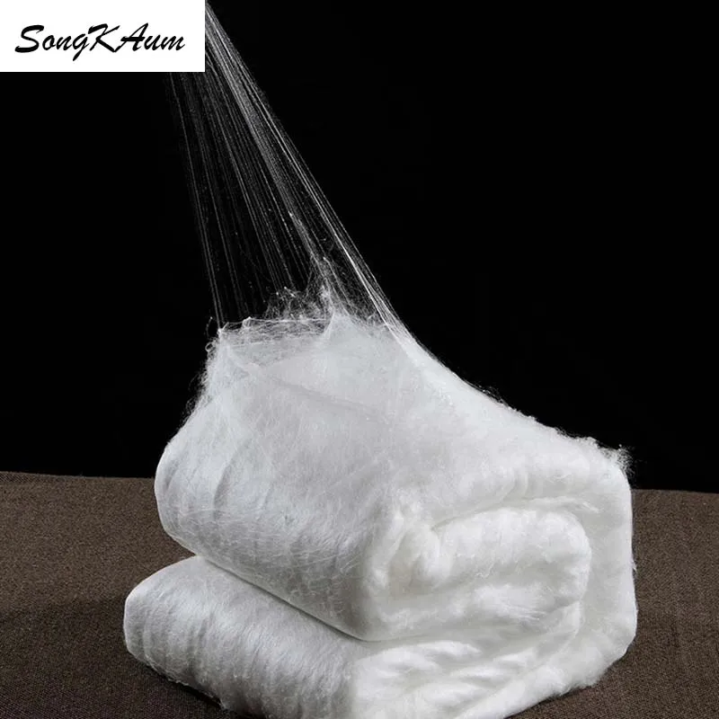 Постельное белье SongKAum 100% натуральное шелковое одеяло зимнее теплое