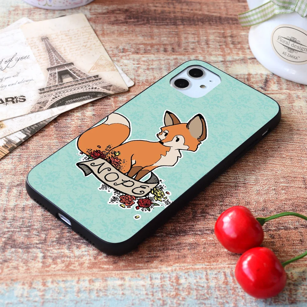 

For iPhone Nope Soft TPU Border Apple iPhone Case