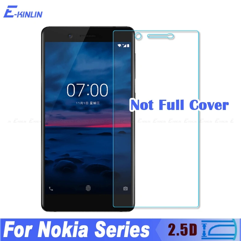 0 3 мм 2.5D защита для экрана закаленное стекло Nokia 23 M 9 PureView 8 V 5G UW 7 Plus 6 2018 5 2 1 Защитная