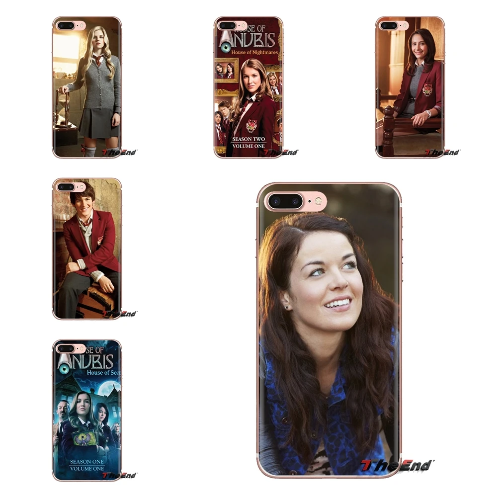 Transparent Soft Shell Covers For iPod Touch Apple iPhone 4 4S 5 5S SE 5C 6 6S 7 8 X XR XS Plus MAX House of Anubis Season 3 |