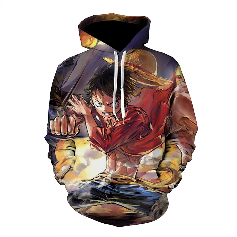 Аниме ONE PIECE Dracule Mihawk Косплей Толстовка повседневные свитшоты модная 3D мужская