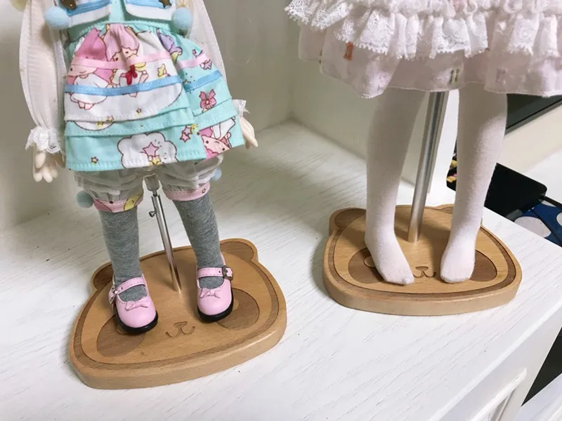 1/8 1/6 1/4 1/3 BJD Accessories figure doll stand Wood chassis bracket for BJD/SD MSD SSDF YOSD,not include doll and other E2577