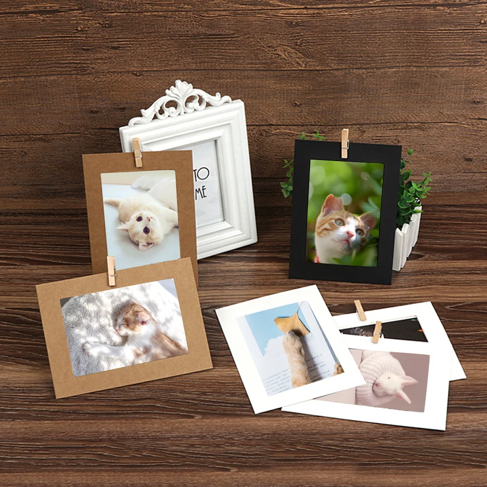 34567 дюймов кожаная Трехцветная подвесная бумажная фоторамка на заказ креативная