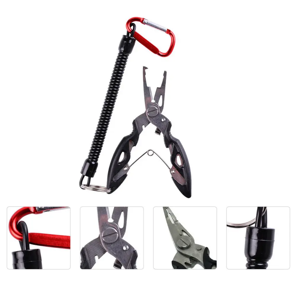 

1 Pc Aluminum Alloy Fish Grip Multi-functional Fishing Pliers Catch Fish Holder