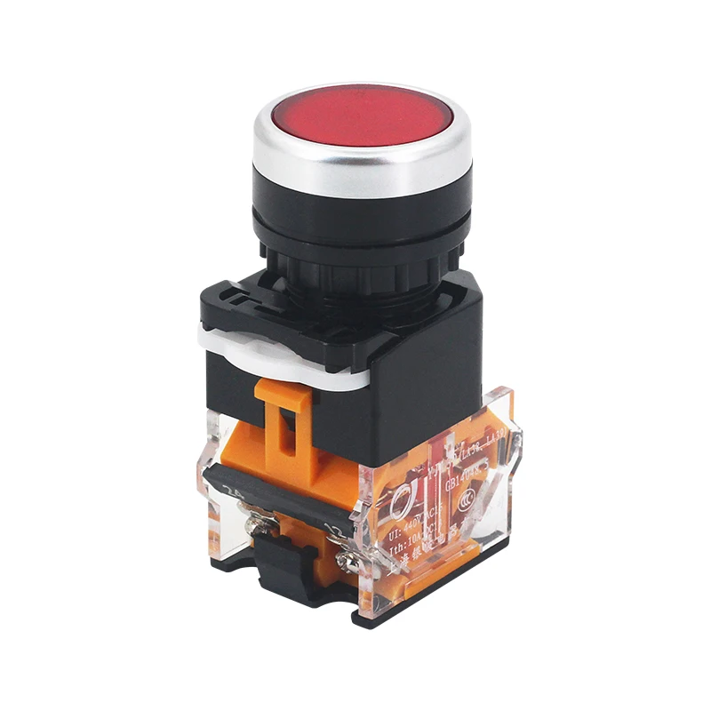 1 шт. кнопочный переключатель с автоблокировкой питания для запуска кнопка