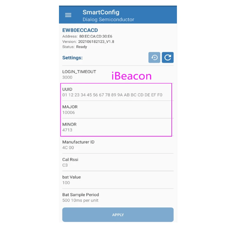100 м Dialog Bluetooth 5 1 Beacon IP67 Водонепроницаемый BLE iBeacon IoT внутренняя Беспроводная метка