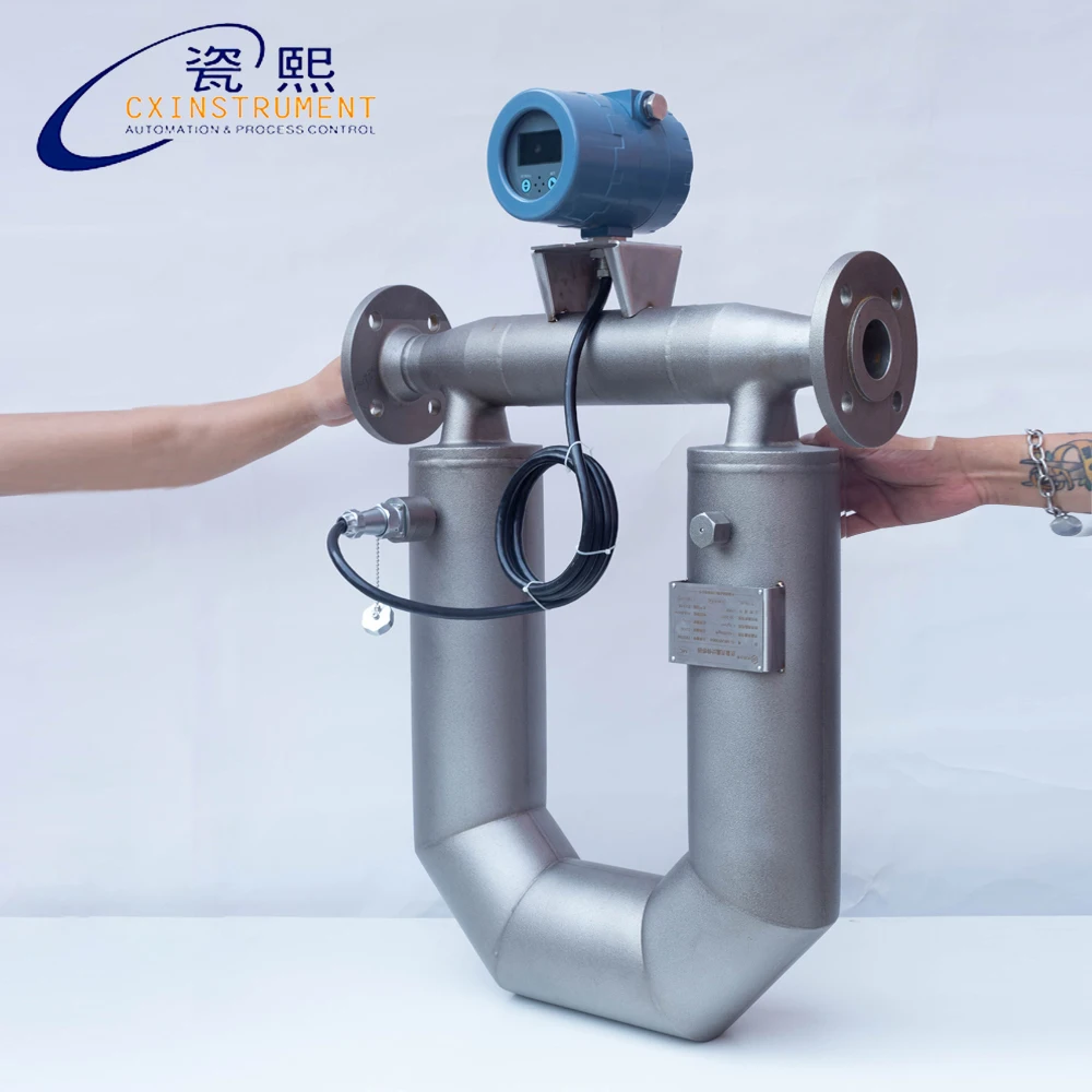 DN100 Coriolis Mass Flow Meters Intelligent Digital Liquid Hydraulic coriolis mass flowmeter for oil | Инструменты
