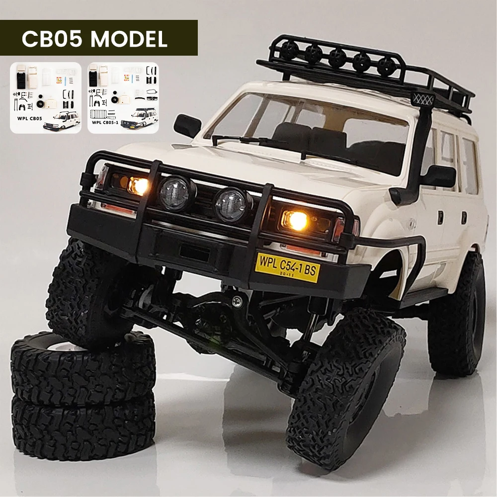Wpl CB05 LC80 жесткий пластиковый корпус корпуса 190 мм 7,48 дюйма колесная база для WPL 1/16 C14 C24 C54 RC автомобиль DIY аксессуары CB05