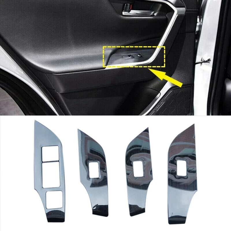 

for Toyota Rav4 Rav 4 Xa50 2019-2020 Car Window Motor Door Handle Armrest Cover Sticker Trim Cover