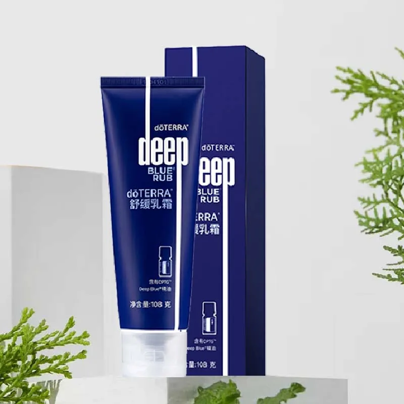 

DEEP BLUE RUB CREAM WITH PROPRIETARY CPTG DEEP BLUE ESSENTIAL OIL BLEND DO TERRA DEEP BLUE OIL 120ML NEW SEALED