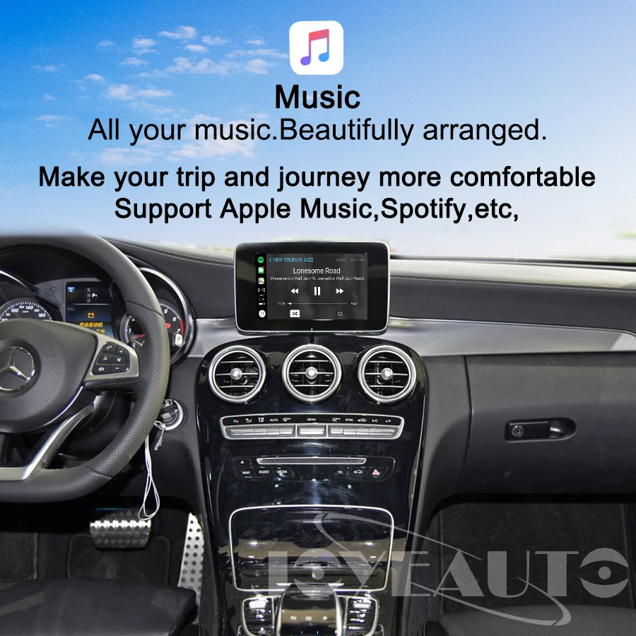Joyeauto беспроводной Apple Carplay автомобильный игровой Android авто зеркало