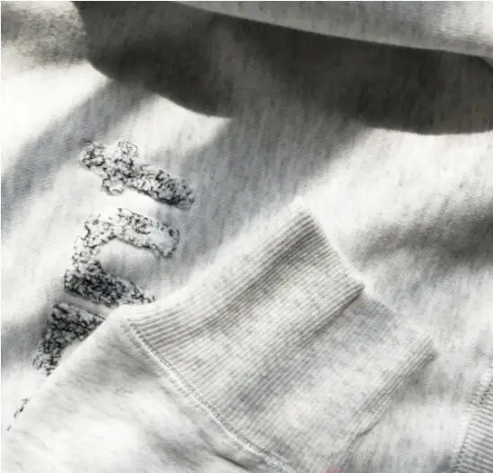 

Women Letter Embroidery Beige Sweatshirt New Autumn Winter Cotton O-neck Long Sleeve Ladies Loose Pull Casual Pullover Tops