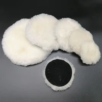 hutu 34567 inch100 lambs wool polishing pad for car polisher detail mirror finish polishing car headlights polish pad