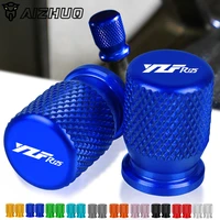 motorcycle accessories for yamaha yzfr125 yzf r125 2021 2020 2019 2018 all yearstire valve air port cover caps cnc yzf r125 logo