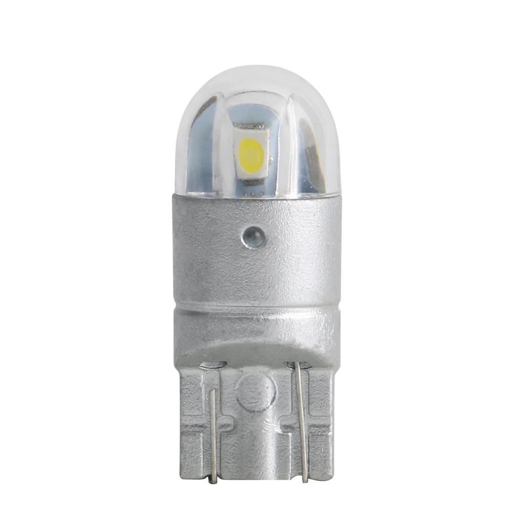 1 шт. автомобильная светодиодная лампа t10 w5w 194 168 3030 smd высокой яркости ширина