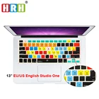 Чехол HRH для клавиатуры силиконовый для Macbook Pro Air Retina 13 15 17