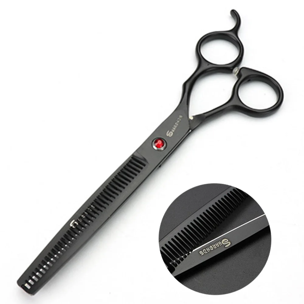 7 inch Cat and dog fashion styling tools Pet scissors Professional Barber Tools thinning scissors set