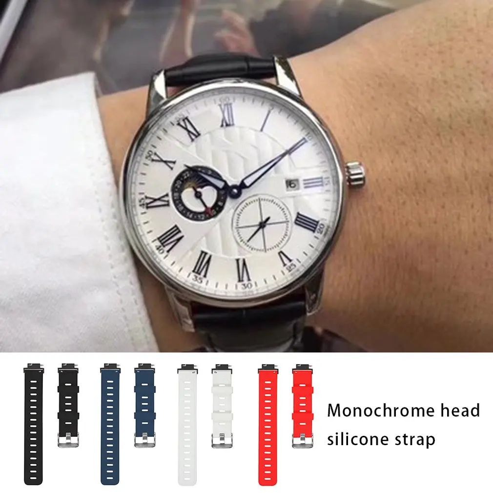 Монохромные модные изысканные прочные силиконовые ремешки для часов Wami 3 Amazfit Verge