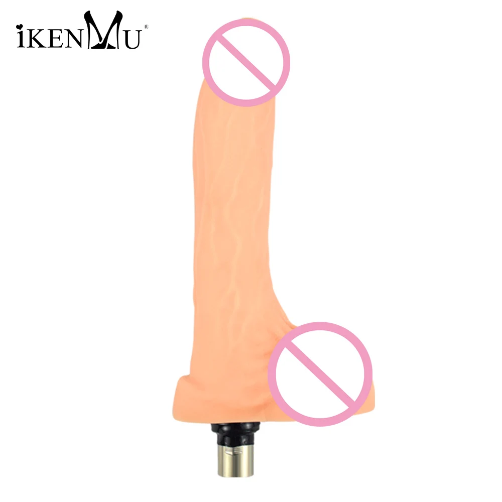 iKenmu Well Made Dildo Attachments Sex Machine Silicone for 3XLR Connector Accessories | Красота и здоровье