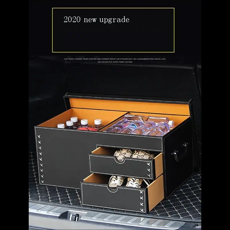 Samochodu Camping Accessoire Organizador and Auto Storage Box Gadget Accesorios Coche Car Accessories Interior Trunk Organizer | Автомобили