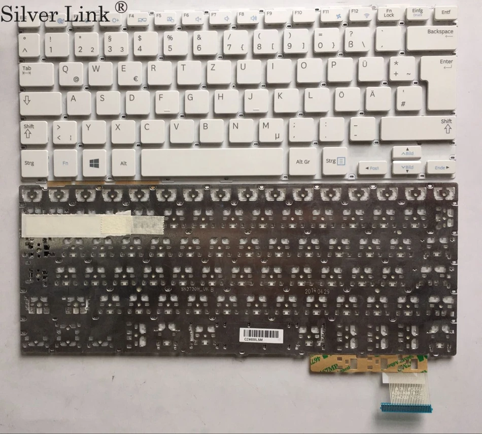 GR немецкая клавиатура для SAMSUNG 905S3G 915S3G NP915S3G NP905S3G белая ноутбука макет|Клавиатуры