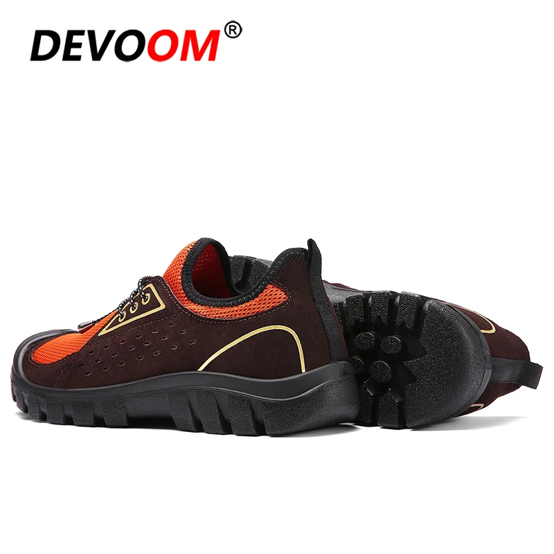 Мужская обувь для походов на открытом воздухе летние дышащие сетчатые кроссовки