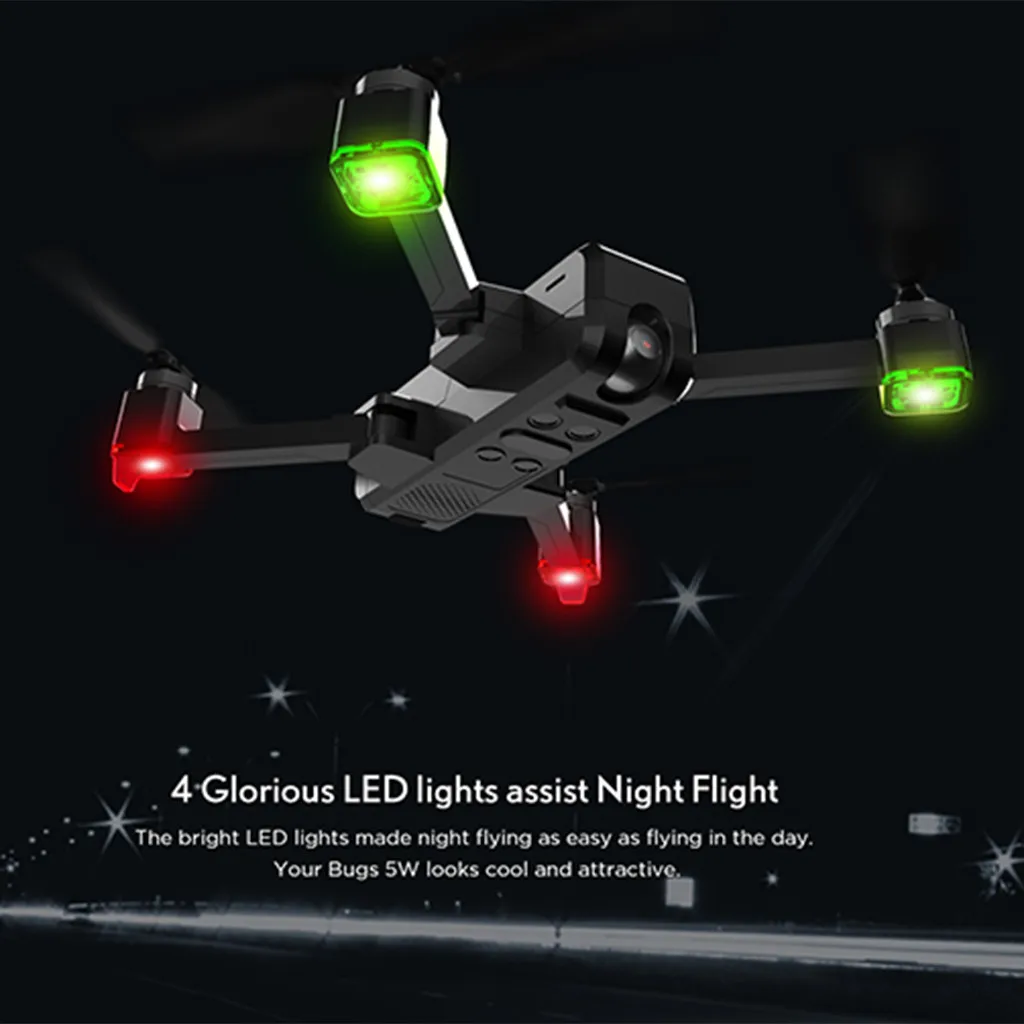 Подарки на год, игрушки для детей, игрушки для мальчиков, MJX Bugs 4 W B4W 5G wifi FPV gps, бесщеточный складной Радиоуправляемый Дрон с камерой 2K HD