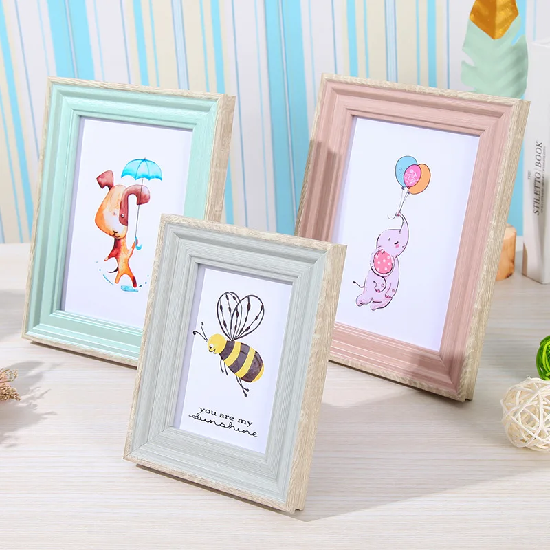 1 шт. Современная креативная фоторамка стол простая детская рамка Подвесные