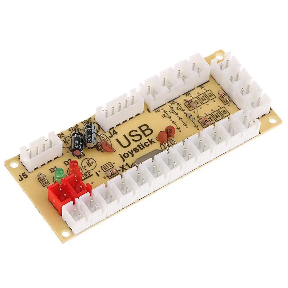 USB Аркада кодировщик нулевой задержки ПК к джойстику 5 Pin MAME Sanwa кнопочный