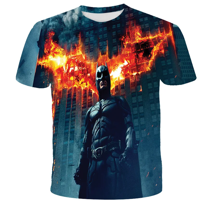 Детская футболка с изображением Бэтмена для мальчиков и девочек 4-14 лет | Мать