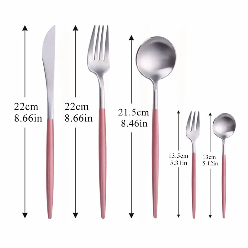 Набор столовых приборов Gold Cultery ложка кухонные вилки и ложки стальной набор