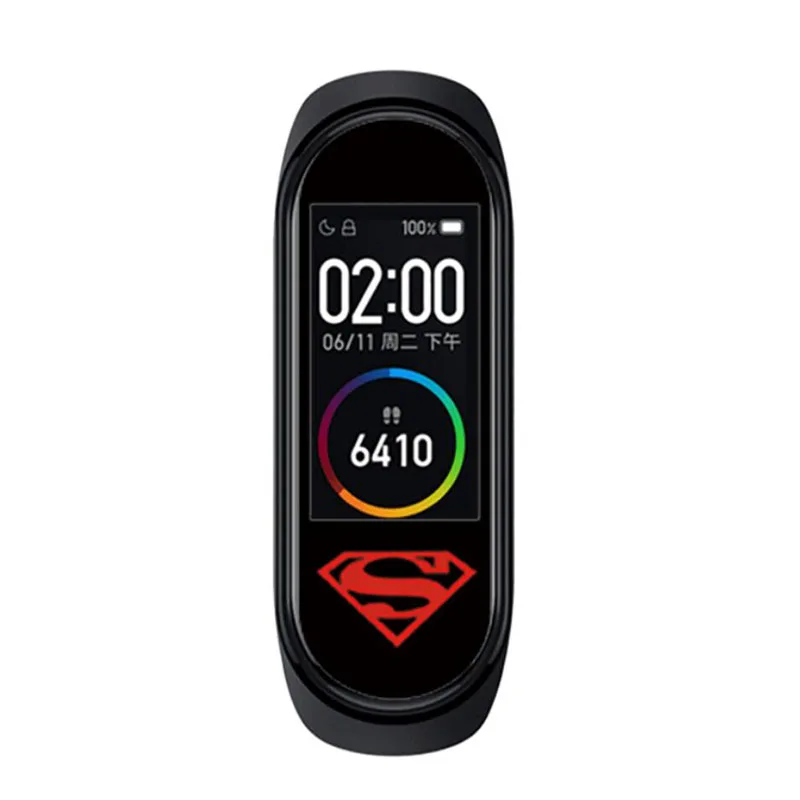 Крутой супергерой Marvel красочная Защитная пленка для Xiaomi mi браслет miband 4 Band4 Sport mi band4 NFC Защитная крышка для экрана - Цвет: 27