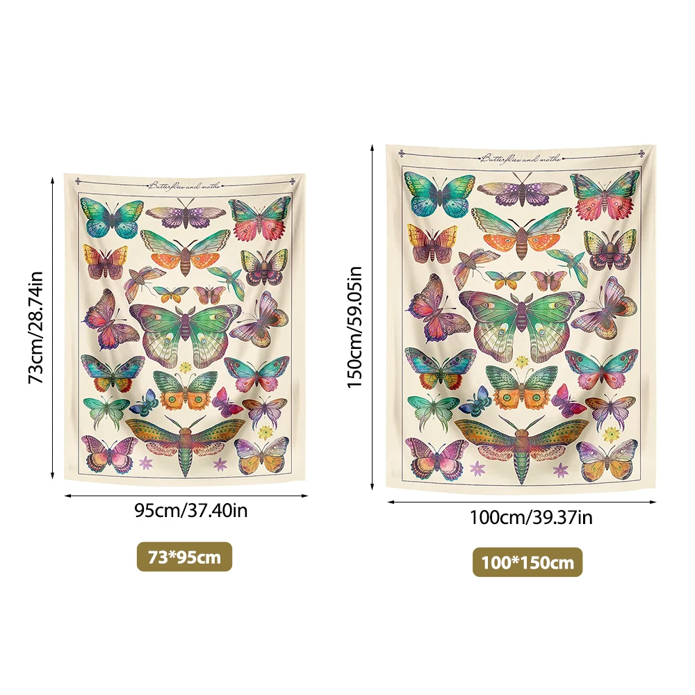 Гобеленовая бабочка справочная карта эстетическая идентификационная схема