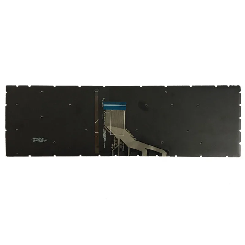 Новая американская Клавиатура для ноутбука HP Pavilion 15-CX черная с подсветкой без