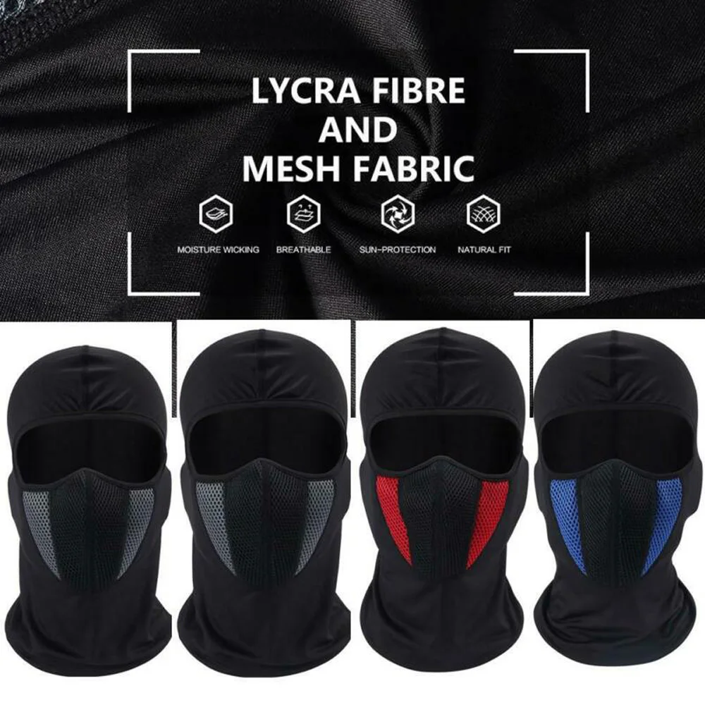 

Fishing Face Mask Camping Windproof Hat Protector Cover Cotton mesh Ski