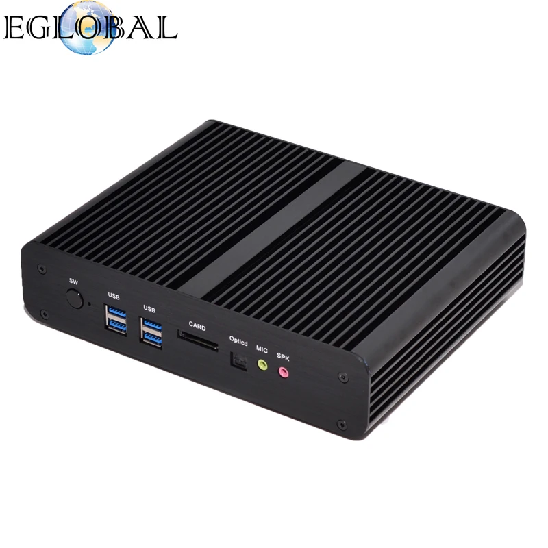 Мини-компьютер Eglobal Windows intel core i7 5500U I7 4650U без вентилятора HD Graphics 5000 | Компьютеры и