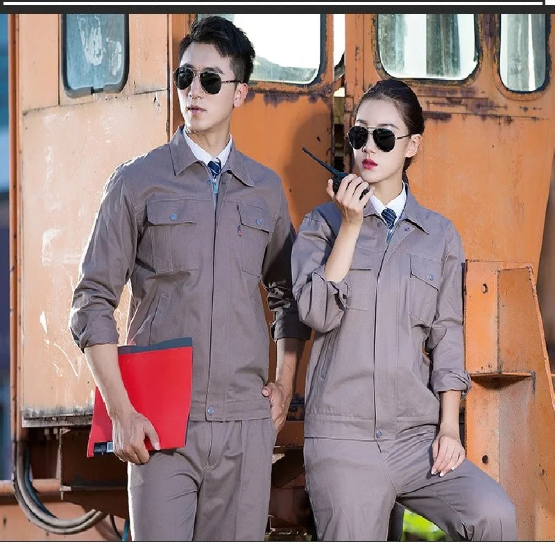 2019 хлопковая одежда для ремонта, рабочая одежда, одежда для мужчин и женщин, Комбинезоны для работы, Рабочая Униформа для автомобиля, костюм для мастерской, Рабочая Униформа от производителя