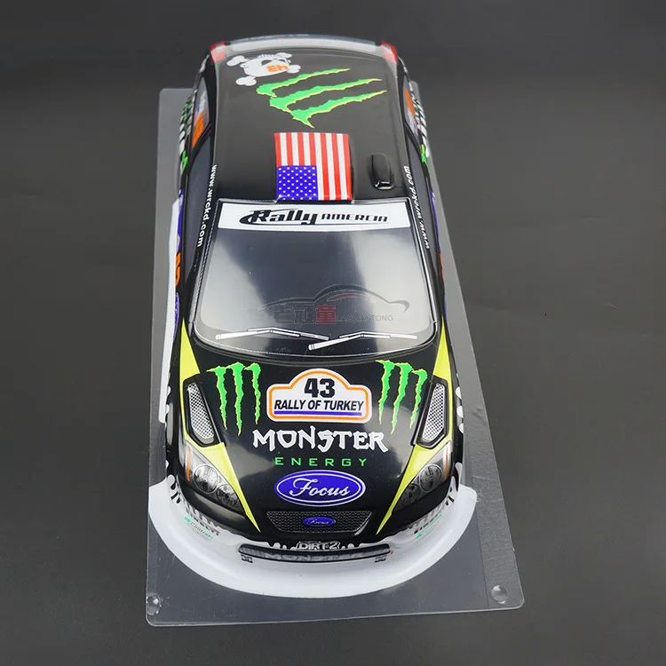 S050 1/10 1:10 ПВХ Окрашенный корпус Корпуса для 1/10 RC хобби Гоночная машина 2 шт./лот