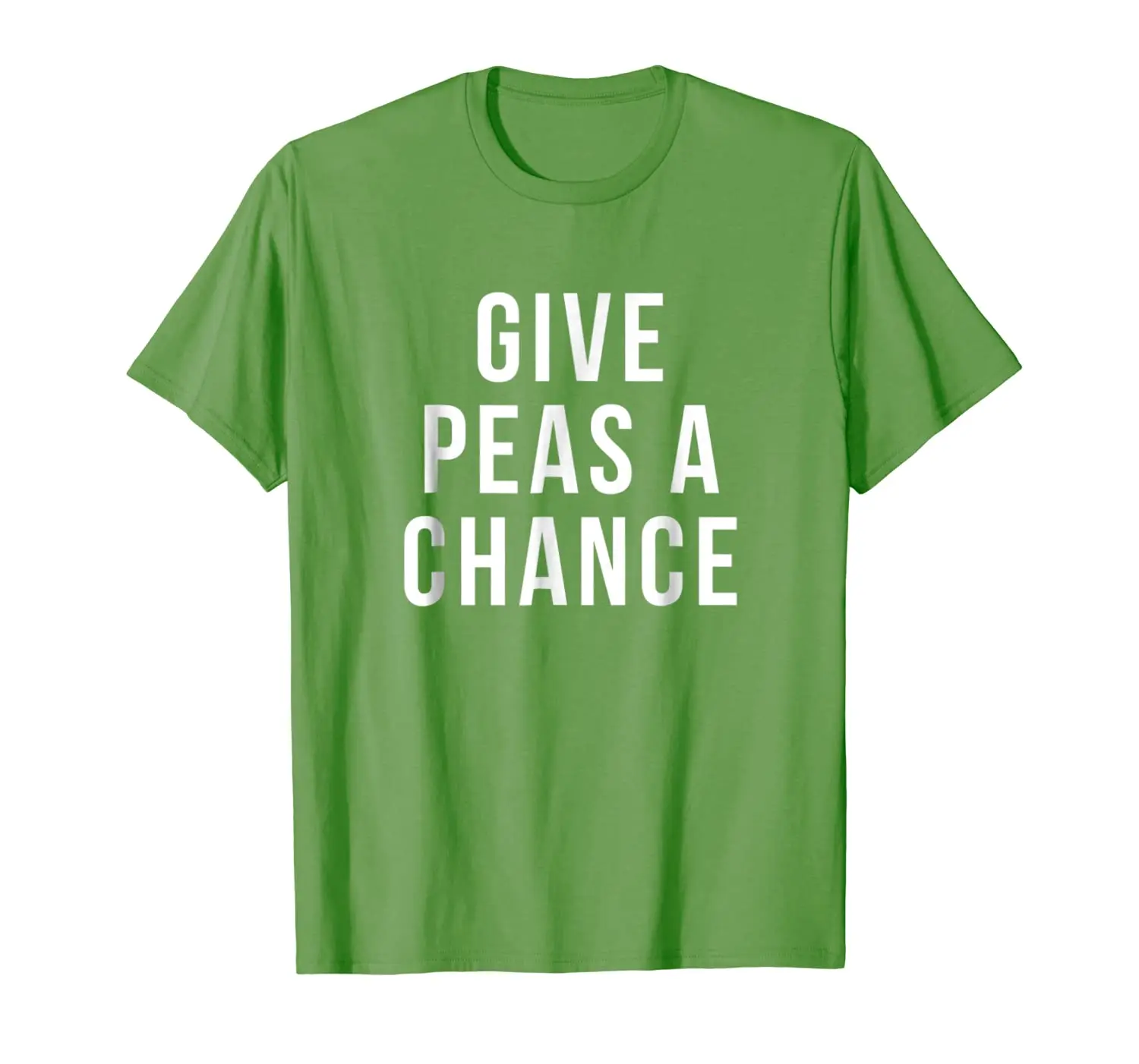 give peas a chance t shirt