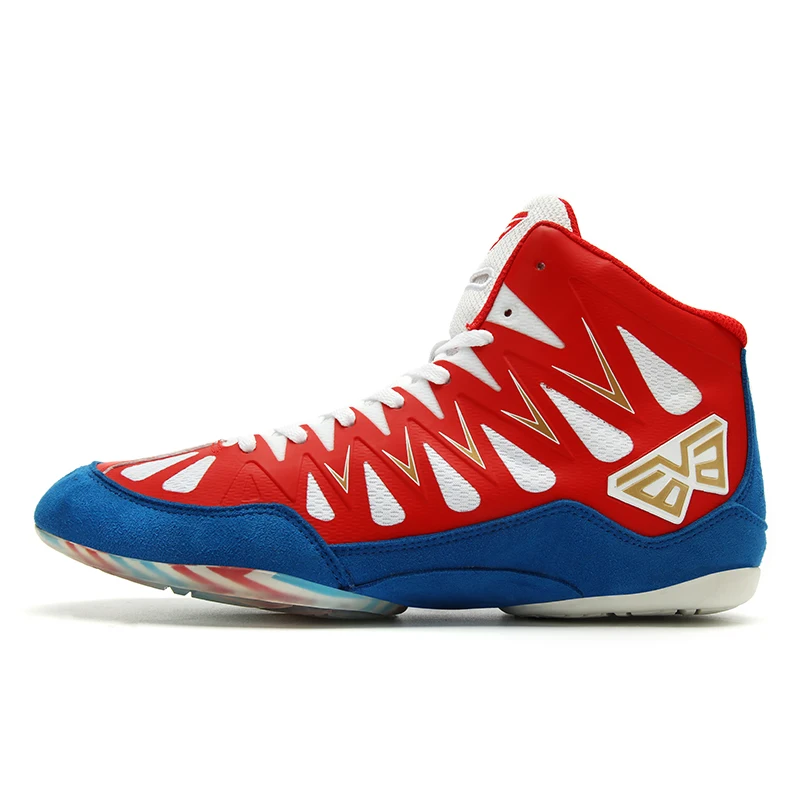 Боксерские туфли унисекс дышащая Роскошная обувь для тренировок и борьбы