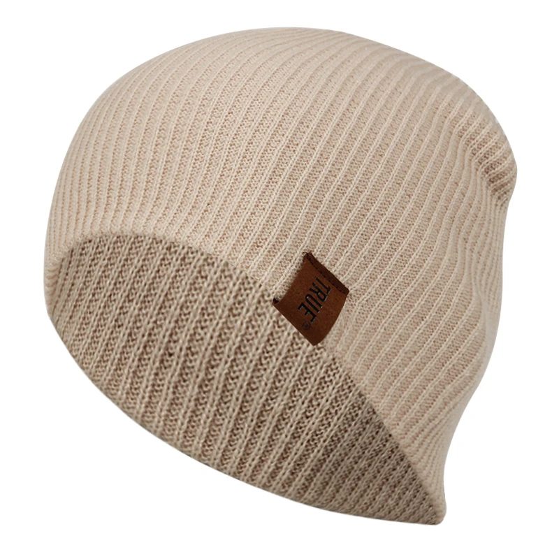 Зимние шапки для мужчин и женщин повседневные вязаные модные женские мужские в