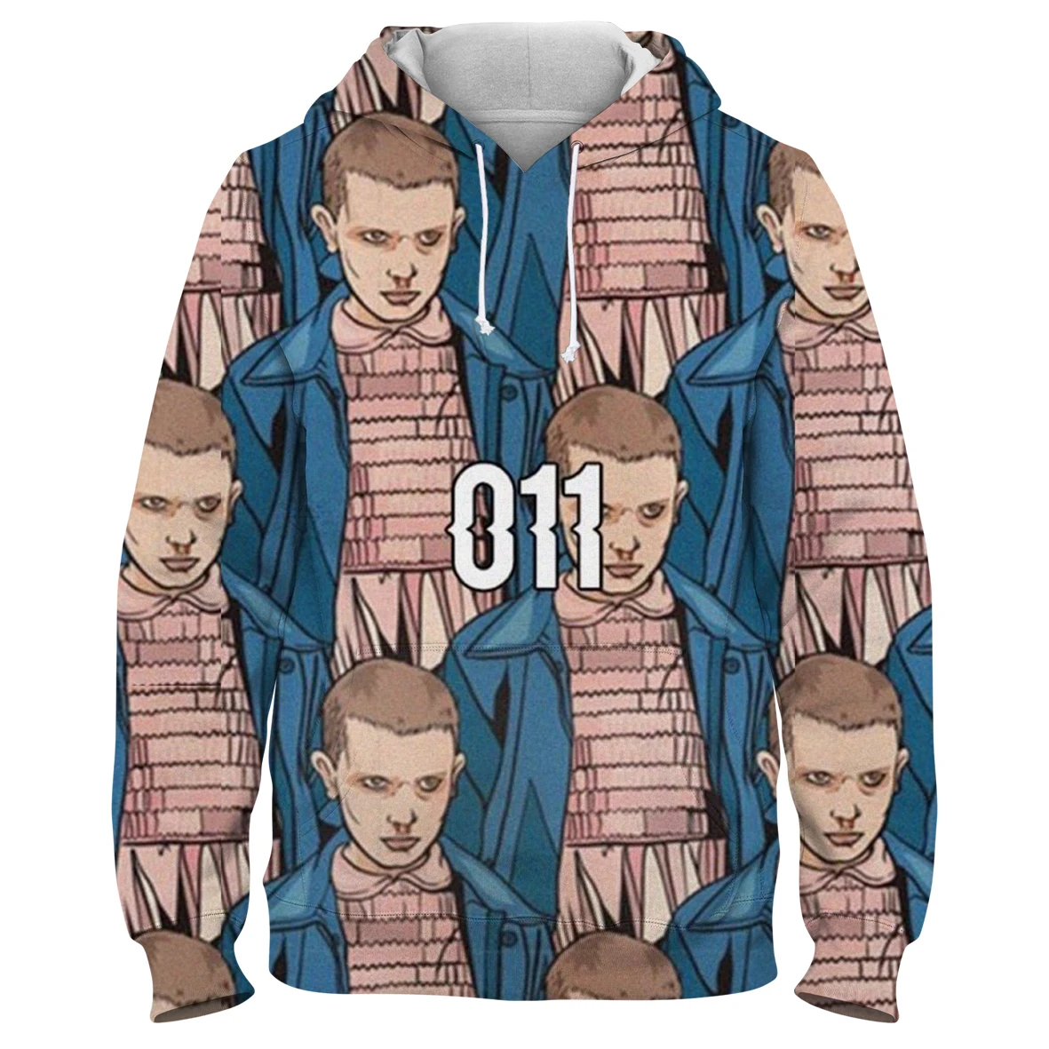 

Strange Things Men's Oversized Sweatshirt Harajuku Style Autumn 2021 Boy Male Cool 3D Hoodies New Hip Hop Pullover Tracksuit Top