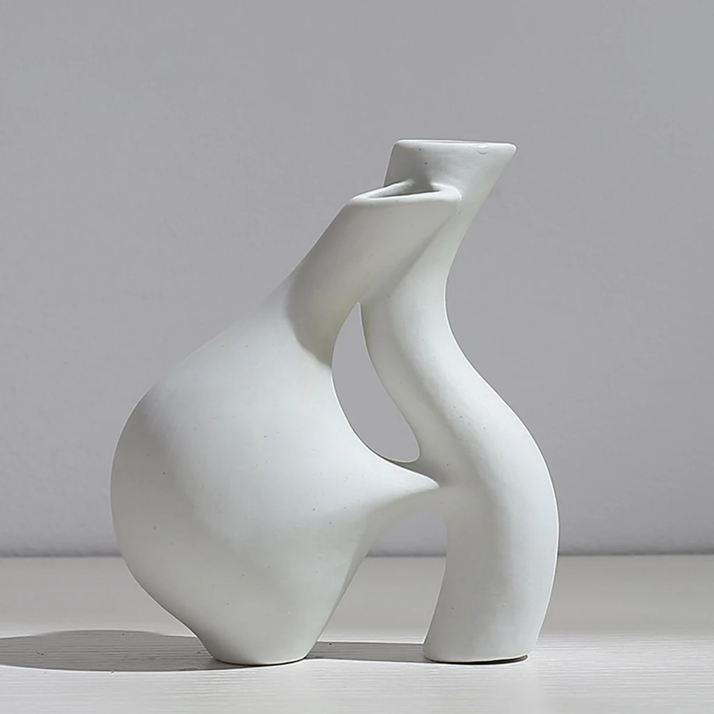 

Elegant Ceramic Vase Vases Home Studio Decor Minimalism Vase Craft Arts