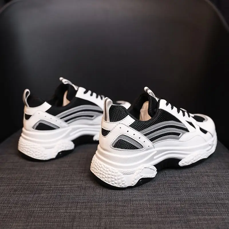 2019 зимние женские повседневные кроссовки на танкетке Женская Вулканизированная