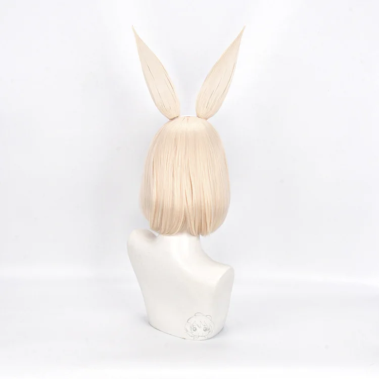 Beastars Хару кролик Косплэй Длинные Короткие термостойкие синтетические волосы +