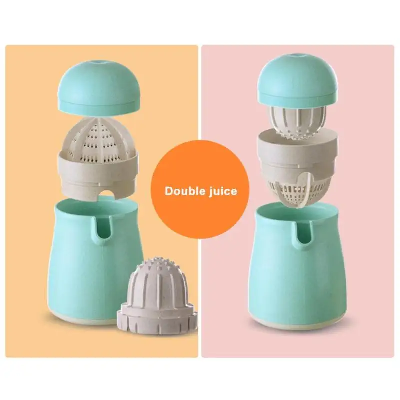 Обновленный двойной режим ручной цитрусовый фруктовый сок соковыжималка