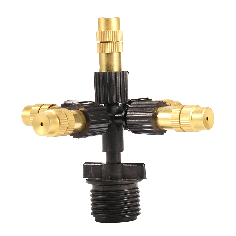 Латунная туманная насадка с резьбой 1/2 дюйма 4/7 8/11 мм | Дом и сад